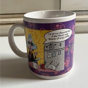 Vintage Hallmark Maxine coffee mug “If not for Stress I'd have no energy at all”